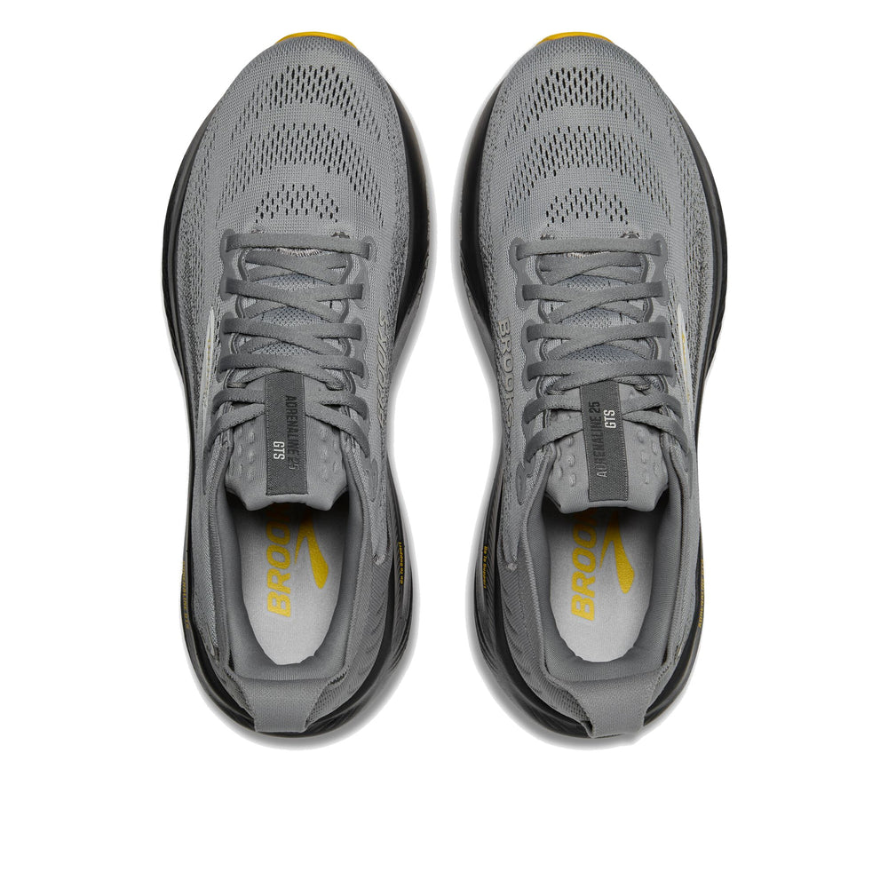 Brooks Adrenaline GTS 25 Primer Grey Ebony Jasmin Wide Men's 110454-2E-044