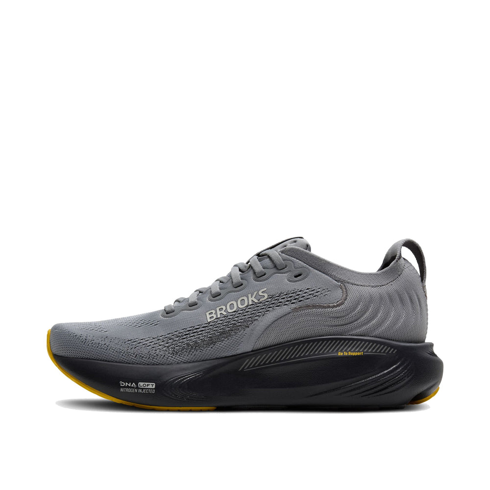 Brooks Adrenaline GTS 25 Primer Grey Ebony Jasmin Wide Men's 110454-2E-044