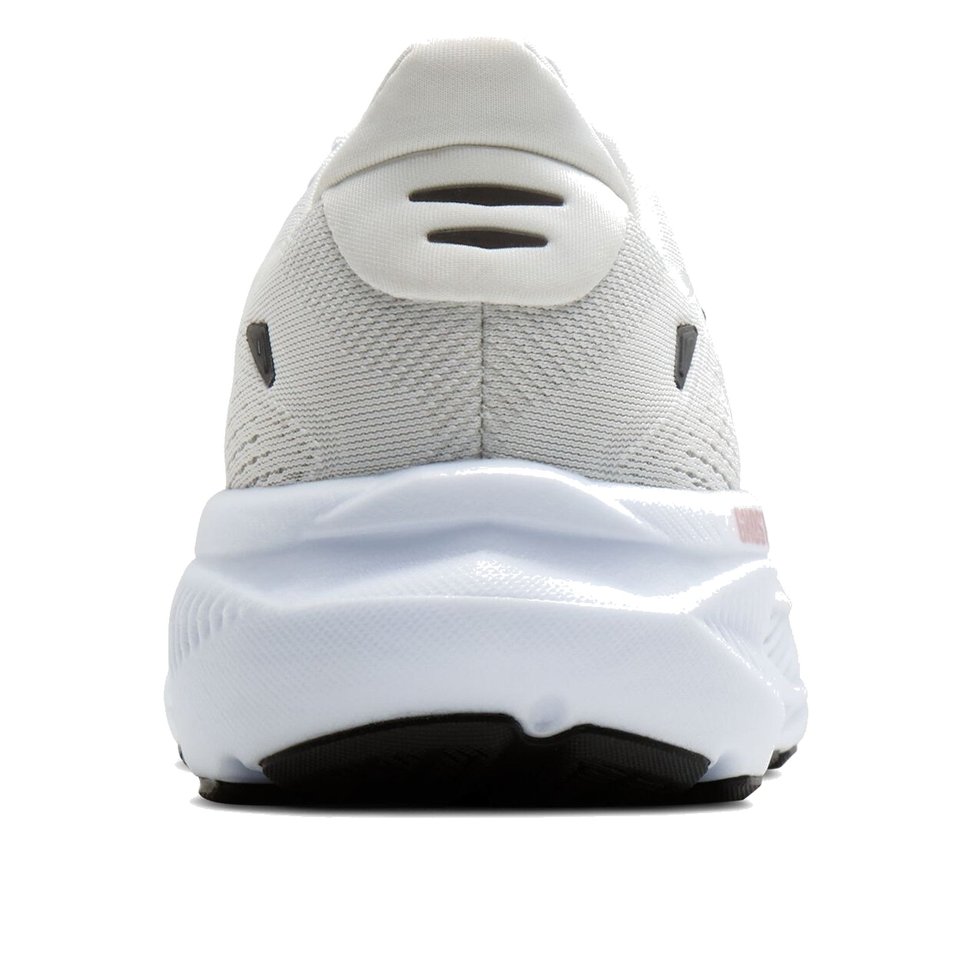 Brooks Ghost 18 Women White Black Rose Gold WIDE — h