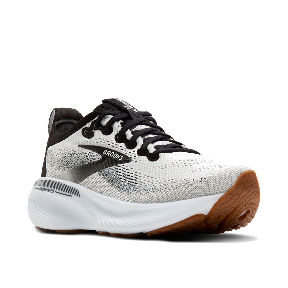Brooks Adrenaline GTS 25 White Black White Men's Running Shoes 110454-1D-189