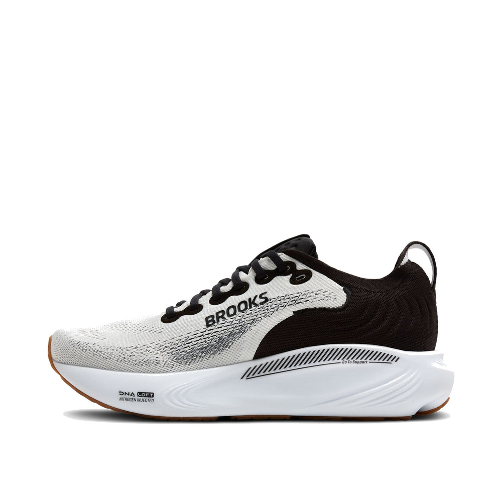 Brooks Adrenaline GTS 25 White Black White Men's Running Shoes 110454-1D-189