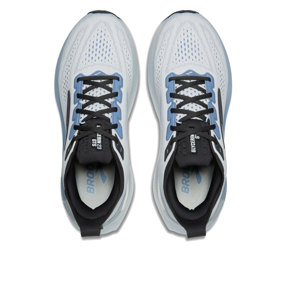 Brooks Glycerin 23 White Rain Baltic Sea Men's Running Shoes 110503-1D-163