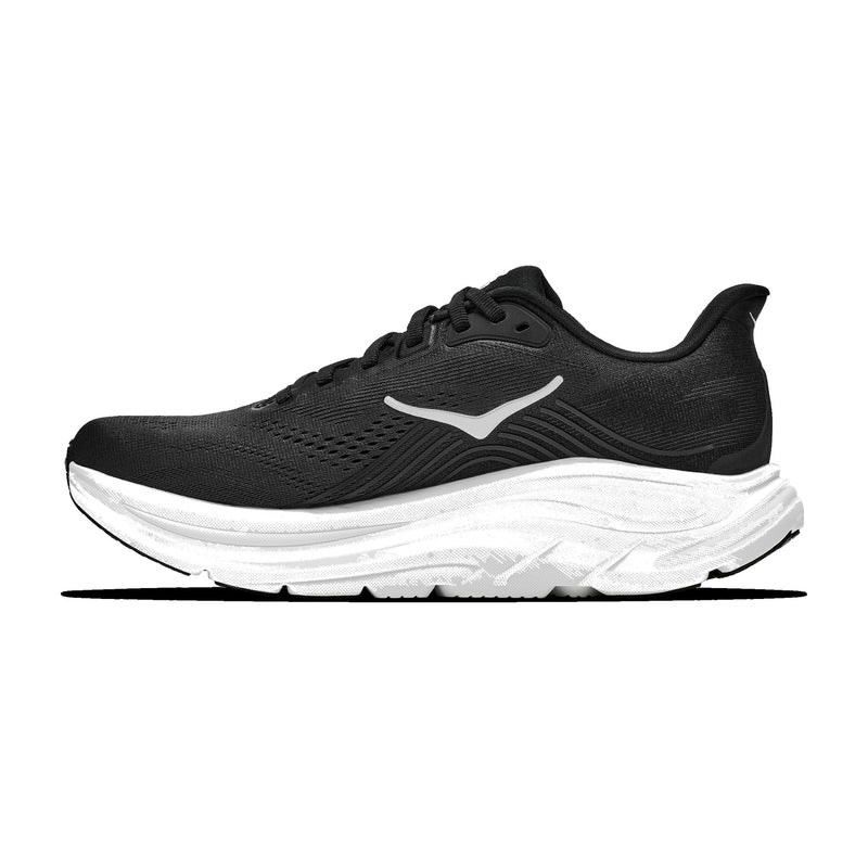 Clifton 11 / Black White Wide (Men's)