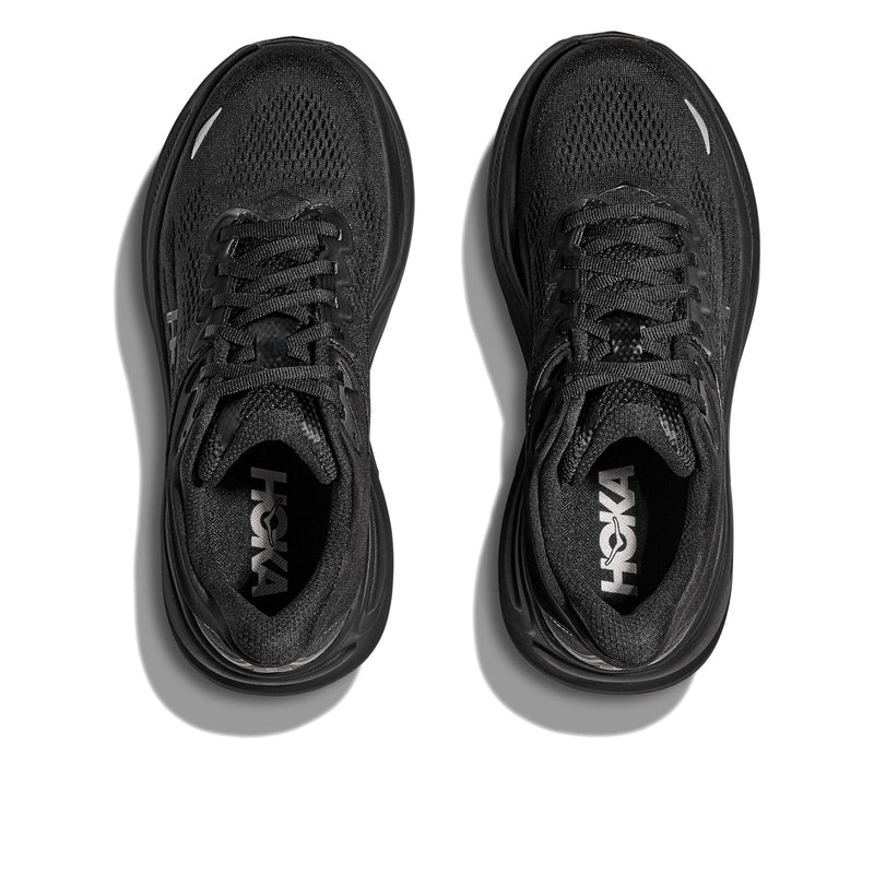 Hoka Bondi 9 All Black Men's Running Shoes 1162011-BBLC