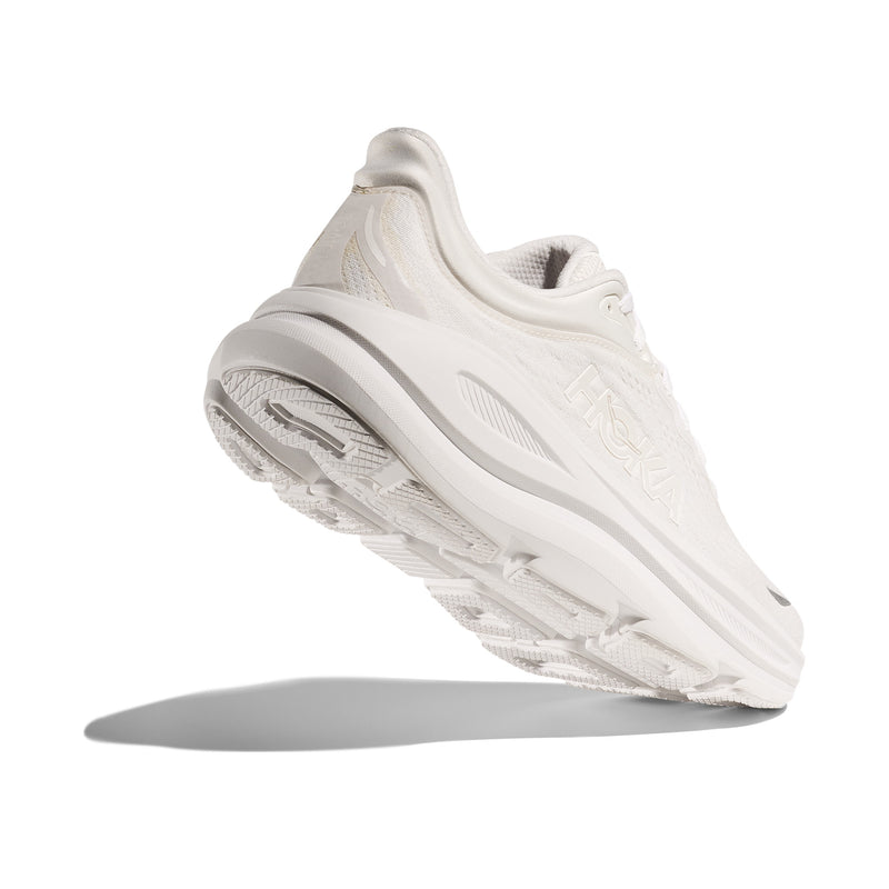 Hoka Bondi 9 All White Men's Running Shoes 1162011-WWH