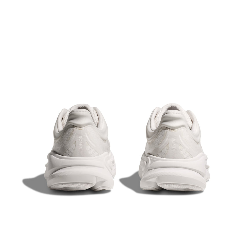 Hoka Bondi 9 All White Men's Running Shoes 1162011-WWH