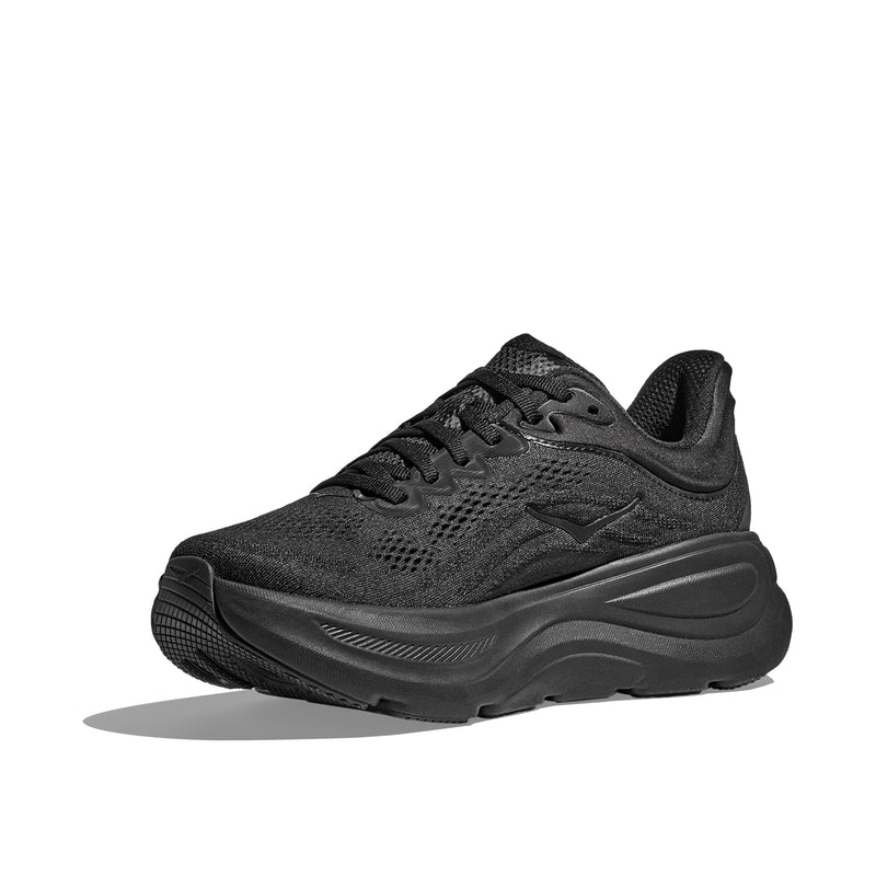 Hoka Bondi 9 Black Black Wide Men's Running Shoes 1162013-BBLC