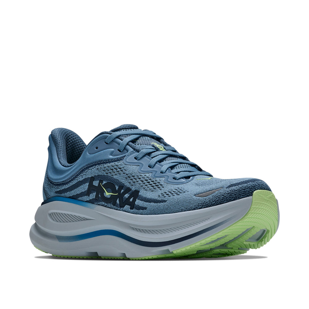 Hoka Bondi 9 Downpour Thunder Cloud Men's Running Shoes 1162011-DHN