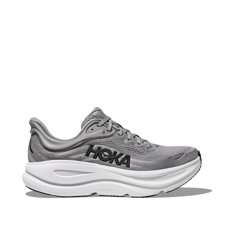 Hoka Bondi 9 Galactic Grey Stellar Grey Men's Running Shoes 1162011-GCTC
