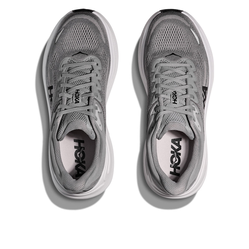 Hoka Bondi 9 Galactic Grey Stellar Grey Men's Running Shoes 1162011-GCTC