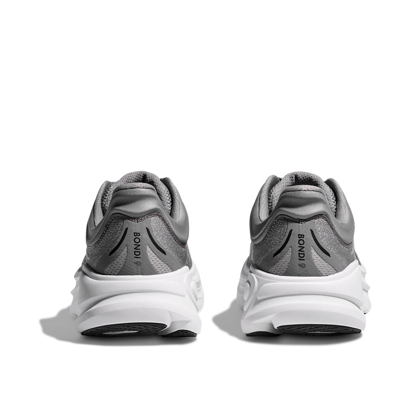 Hoka Bondi 9 Galactic Grey Stellar Grey Men's Running Shoes 1162011-GCTC
