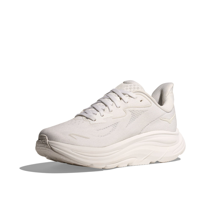 Hoka Clifton 10 All White Men's Running Shoes 1162030-WWH