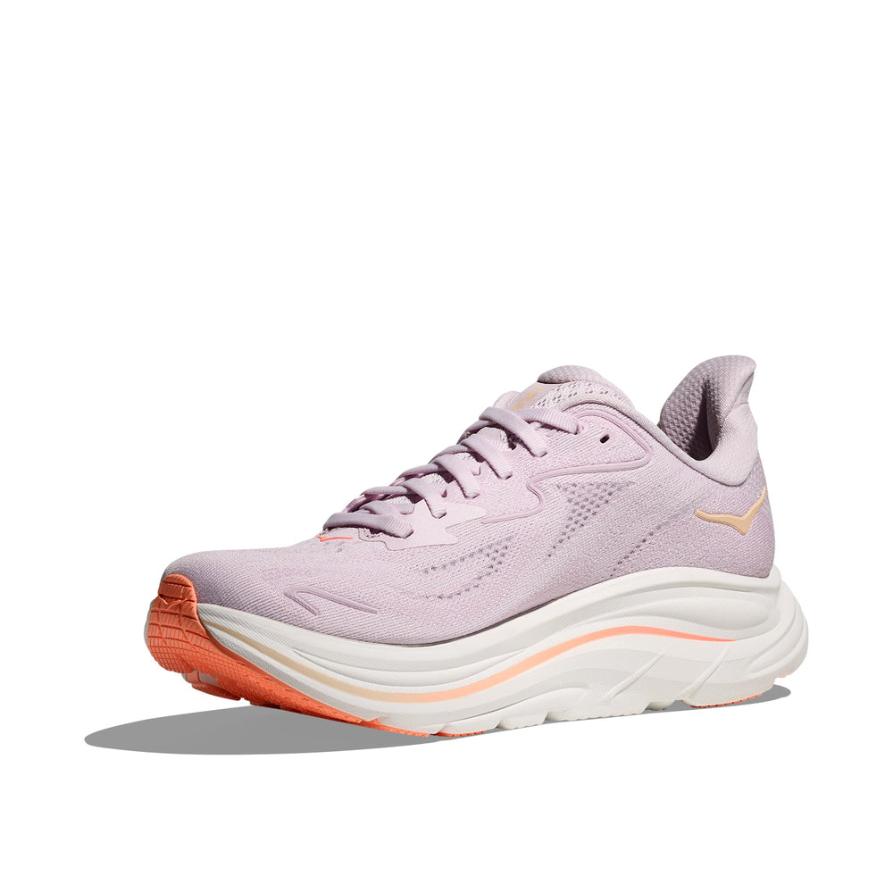 Hoka Clifton 10 Lilac Cream Tangerine Glow Women's Running Shoes 1162031-LRMT