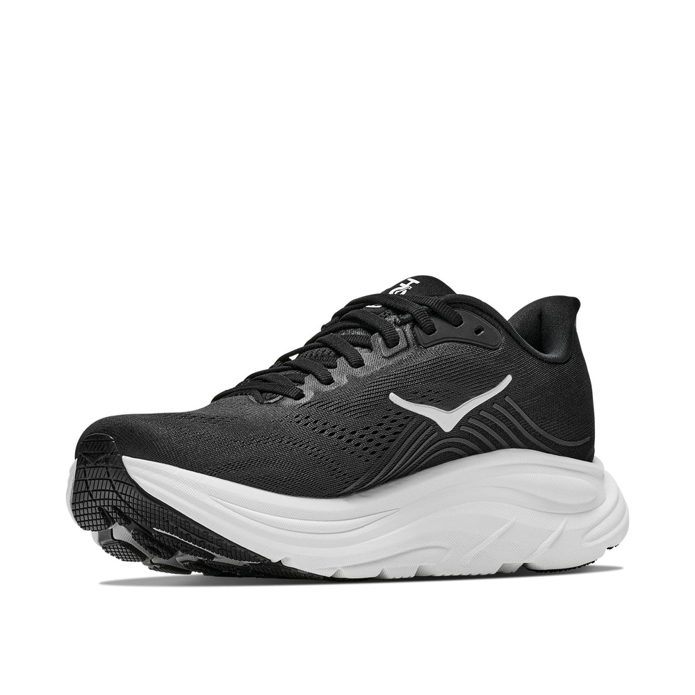 Hoka Clifton 11 Black White Men's Running Shoes 1176572-BWHT