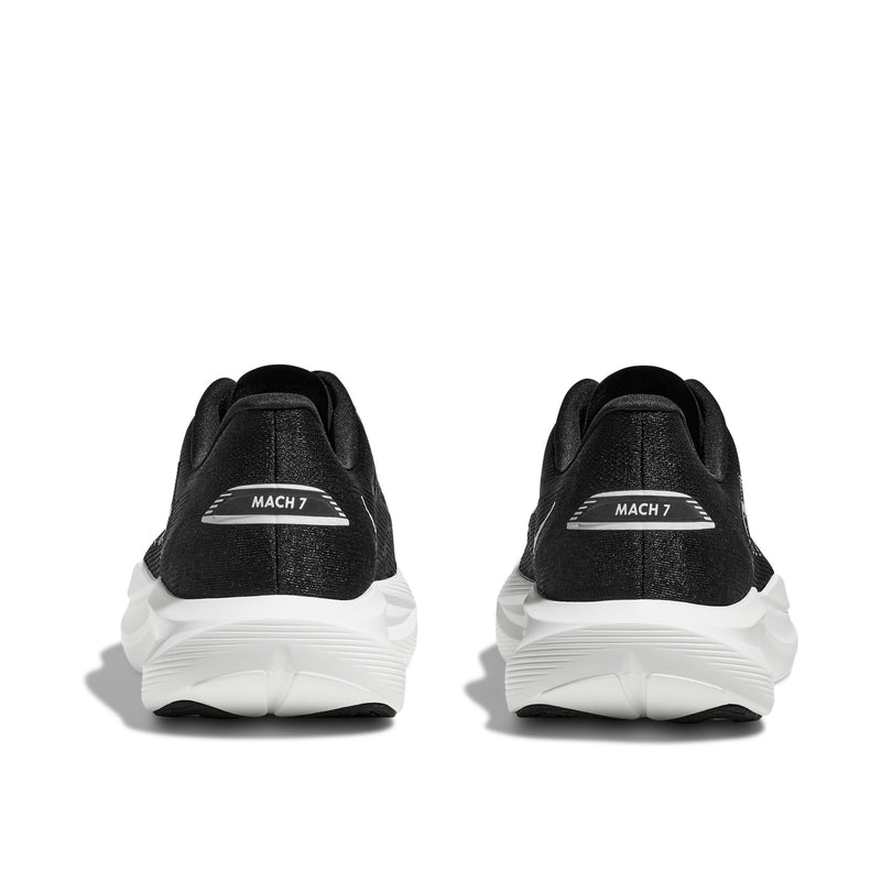Hoka Mach 7 Black White Men's Running Shoes 1171904-BWHT