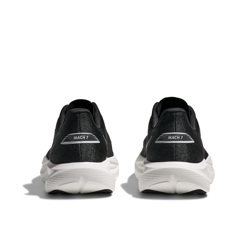 Hoka Mach 7 Black White Women's Running Shoes 1171938-BWHT