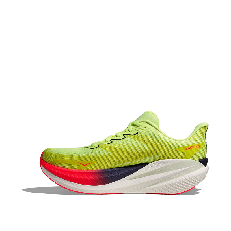 Hoka Men's Mach X 3 Neon Yuzu Squid 1168720-NZS