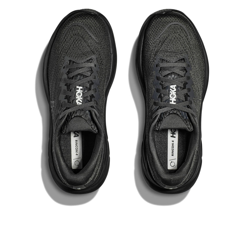 Hoka Rincon 4 Triple Black Men's Running Shoes 1155130-BBLC