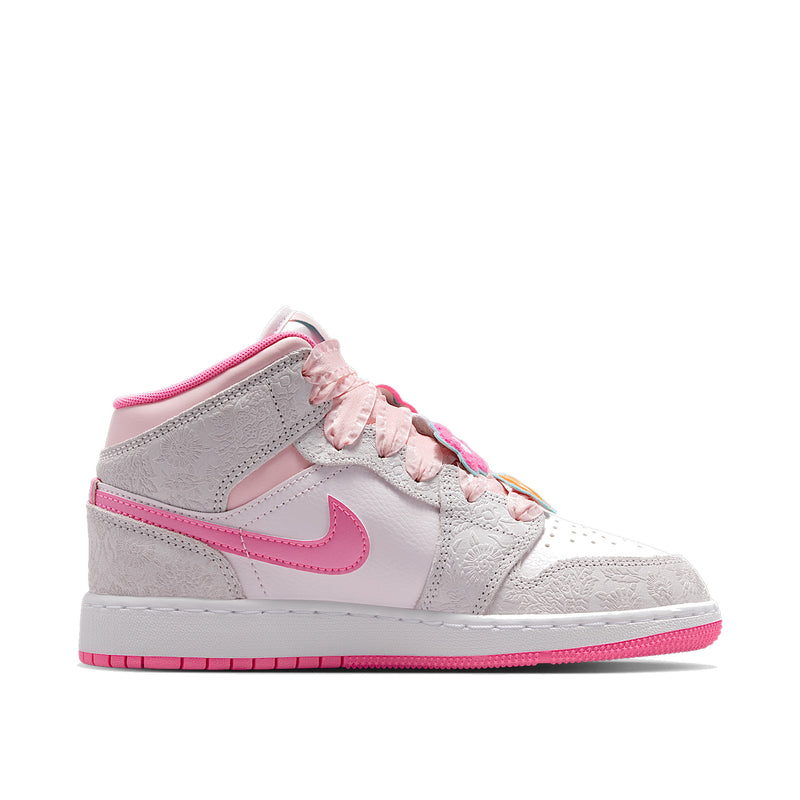 Jordan 1 Mid ALT SE Spring Flowers Big Kids' GS Sneakers II0592-001