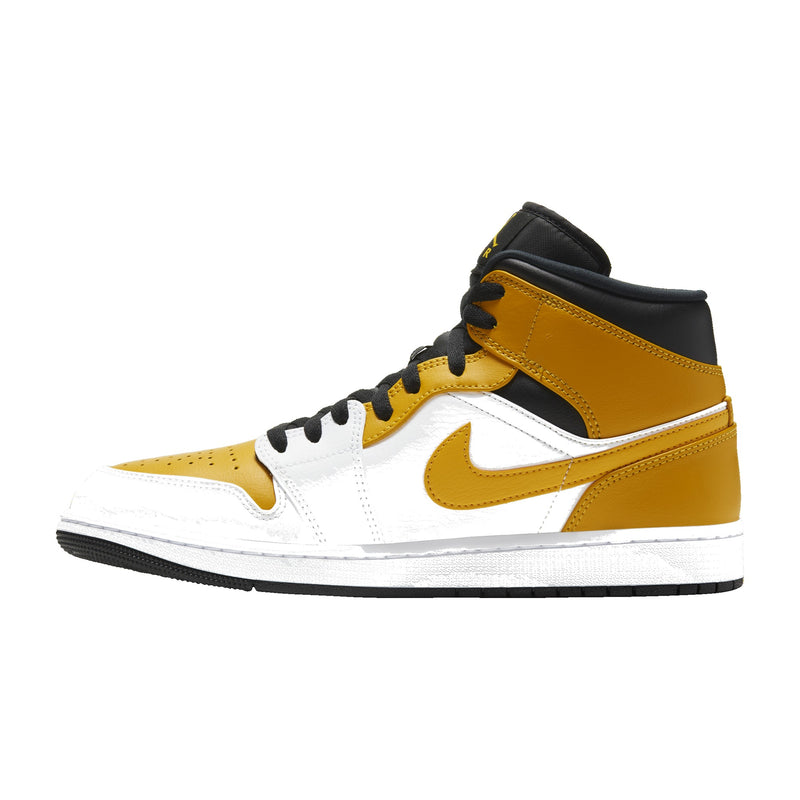 Jordan 1 Mid University Gold Men's Sneakers 554724-170