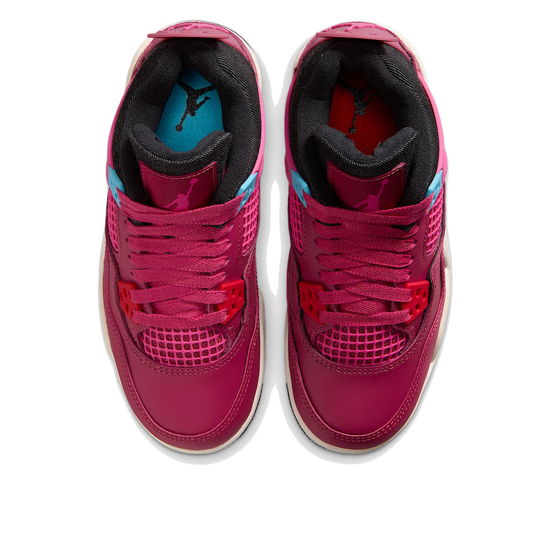 Jordan 4 Retro Sweet Beet Big Kids' GS Sneakers IO2829-600