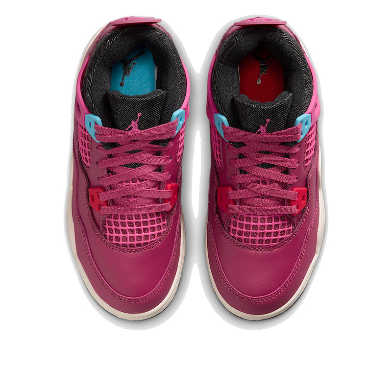 Jordan 4 Retro Sweet Beet Little Kids' PS Sneakers IO2831-600