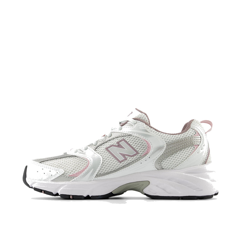 New Balance 530 White Silver Ice Wine MR530SGC Men's Sneakers