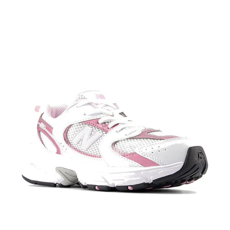 New Balance 530 White Pink Sugar GR530RK Big Kids' GS Sneakers