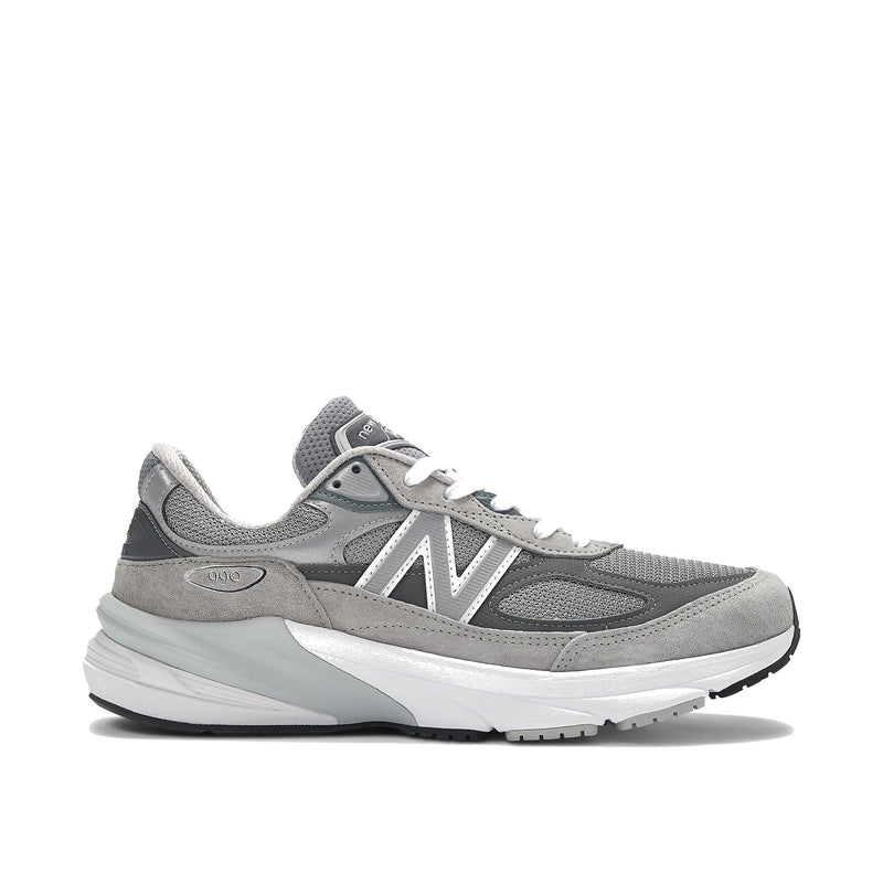 New Balance 990v6 Made In USA Grey White W990GL6 Women's Sneakers