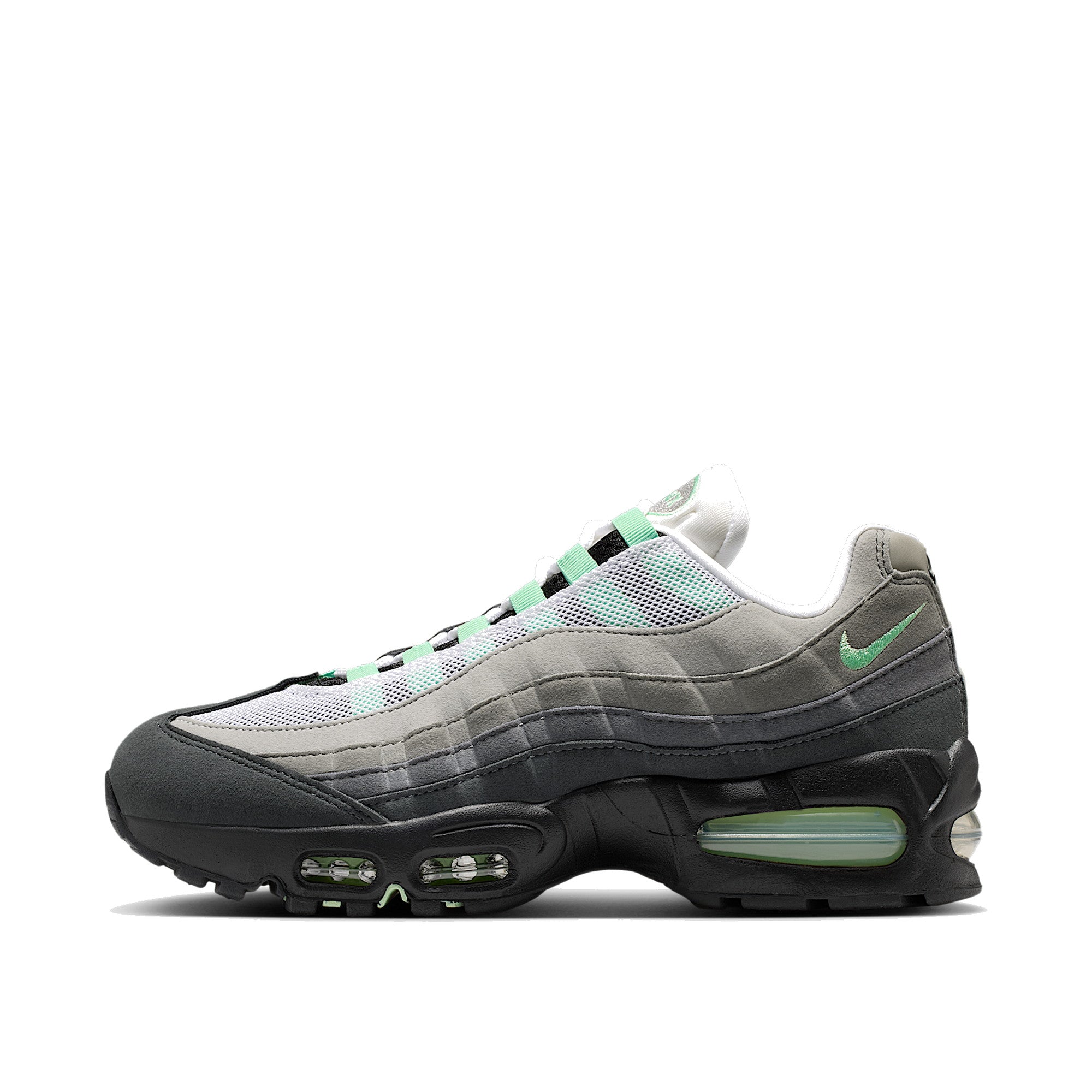 Nike Air Max 95 Big Bubble Women Fresh Mint — Nike A left lateral