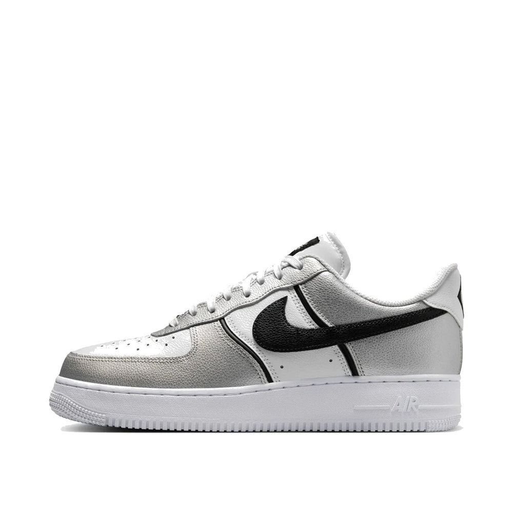 Nike Air Force 1 '07 LV8 Sport Metallic Silver Black Men's Sneakers IM5752-001