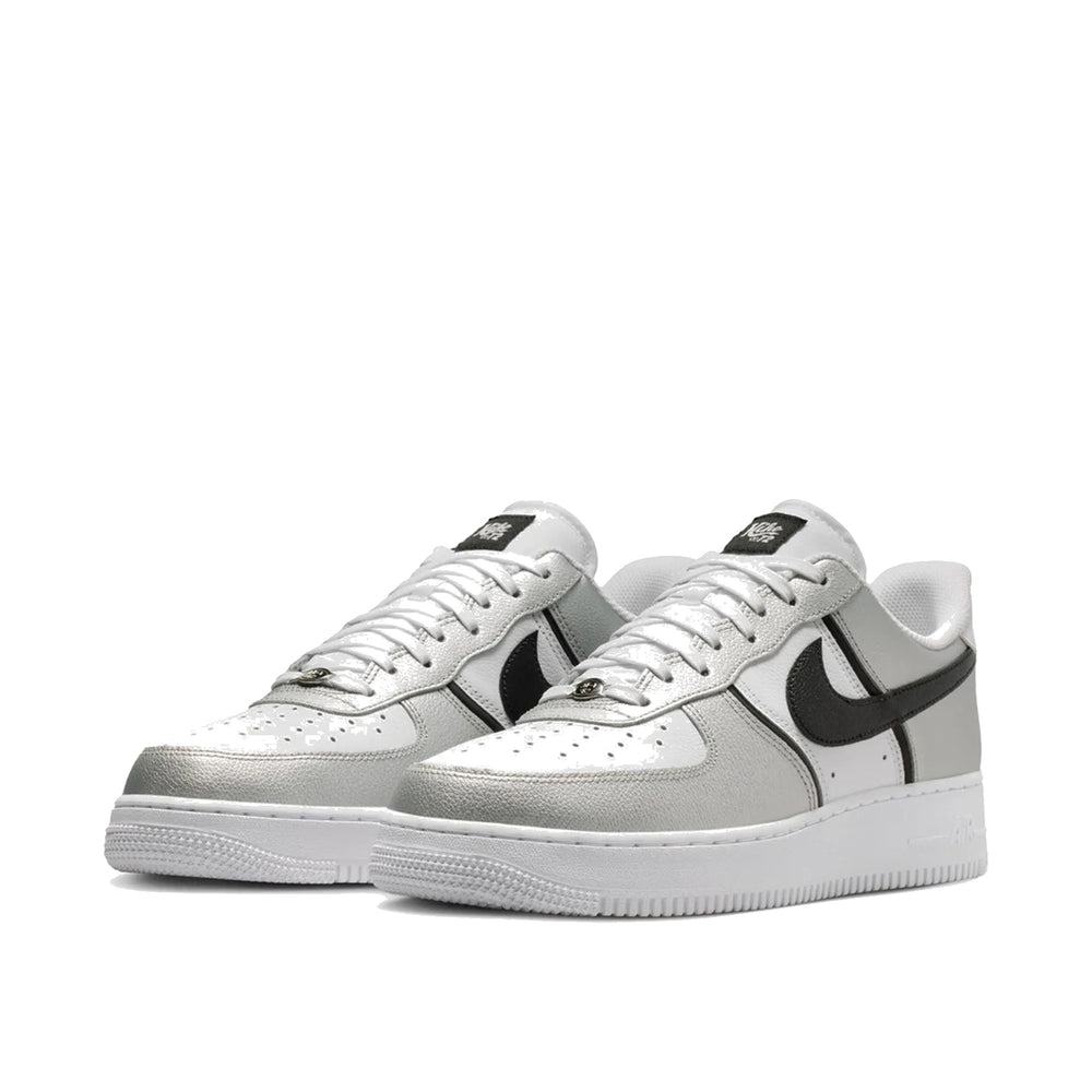 Nike Air Force 1 '07 LV8 Sport Metallic Silver Black Men's Sneakers IM5752-001