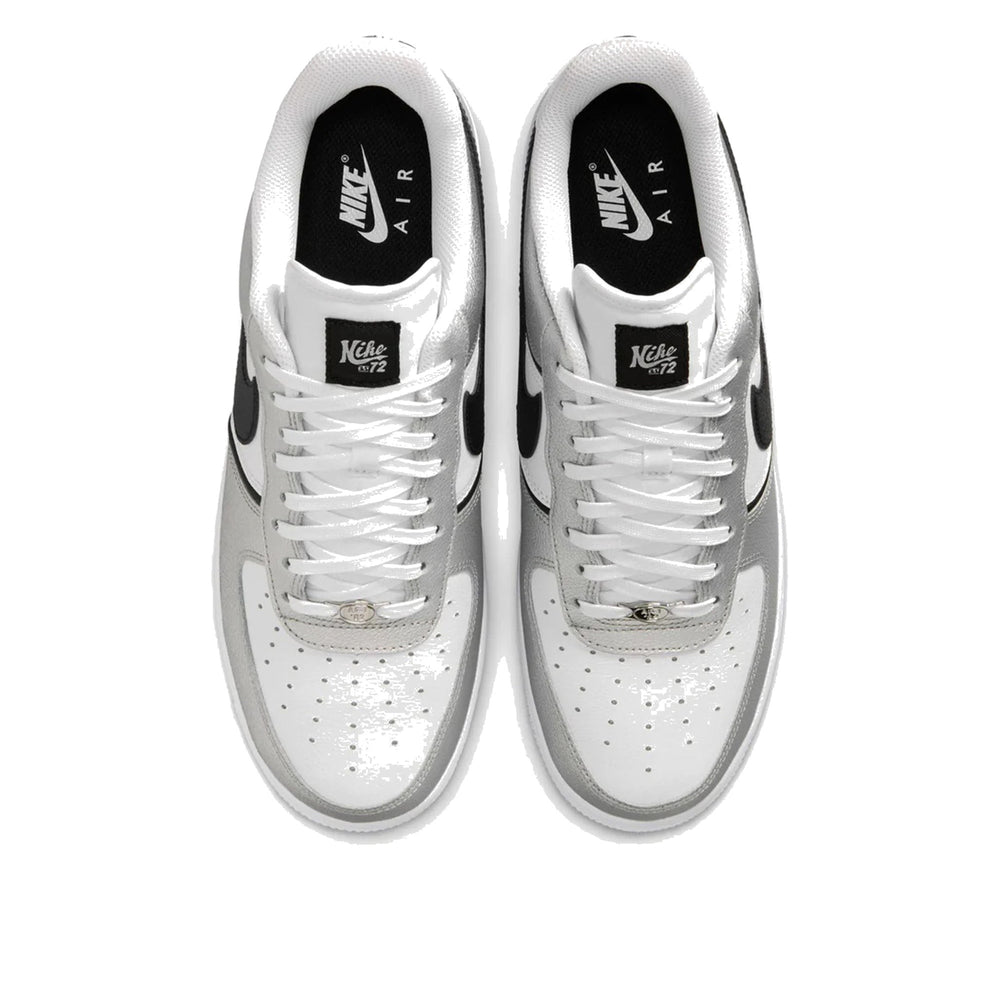 Nike Air Force 1 '07 LV8 Sport Metallic Silver Black Men's Sneakers IM5752-001