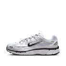 Nike P-6000 Men White Metallic Silver Black — Nike A left lateral