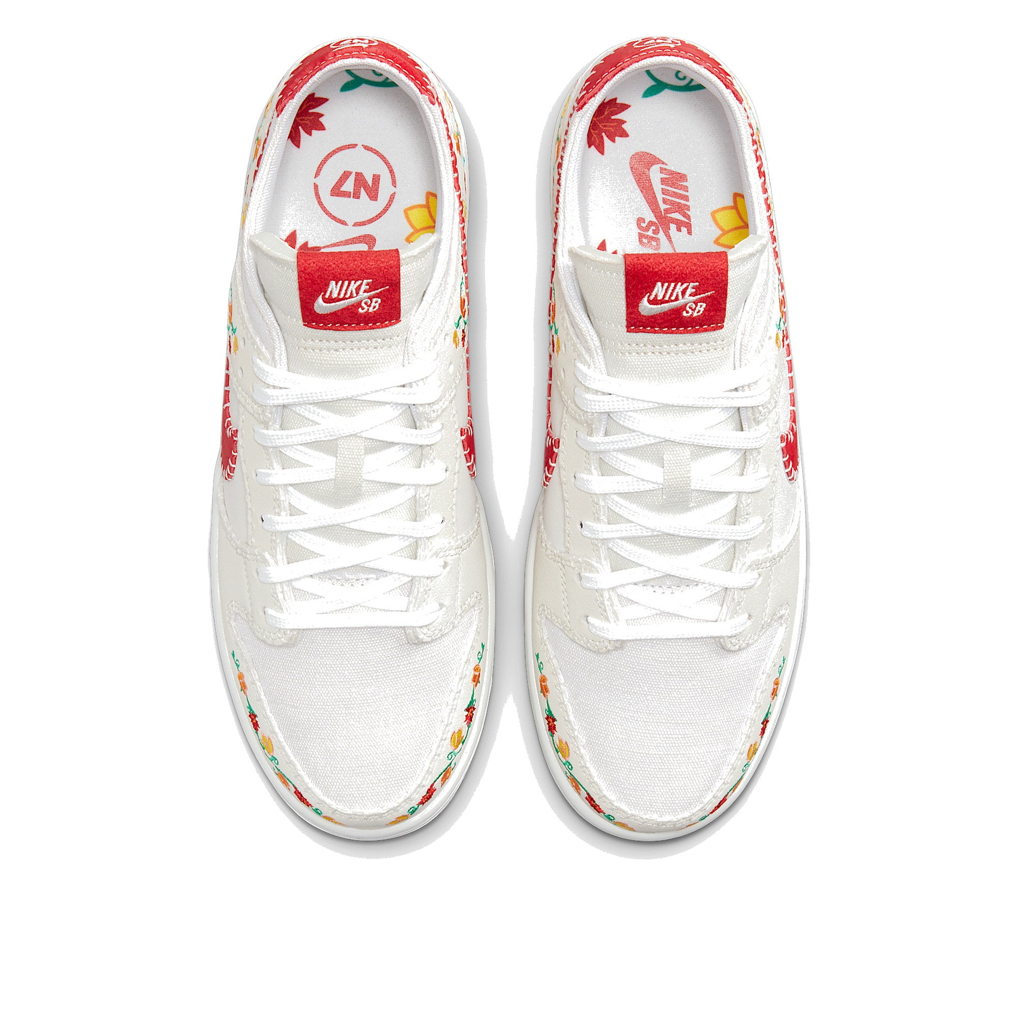 Nike SB Dunk Low Decon N7 Opti Yellow University Red — D