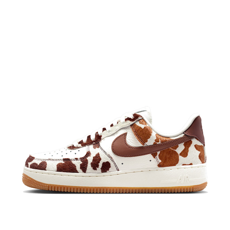Nike Air Force 1 Low Cow Print Field Brown Women's Sneakers IO0442-200