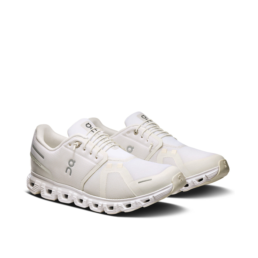 On Cloud 6 White/White Men's Running Shoes 3MF10071200
