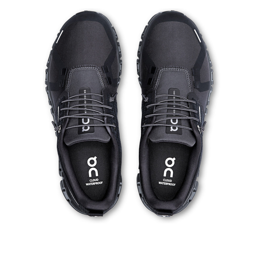 On Cloud 6 Waterproof Black Women's Running Shoes 3WF10051043
