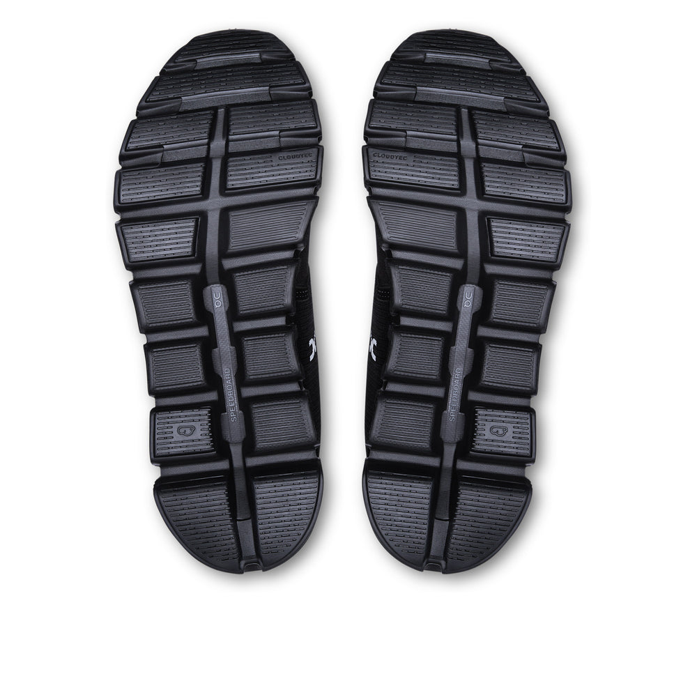 On Cloud 6 Waterproof Black Women's Running Shoes 3WF10051043