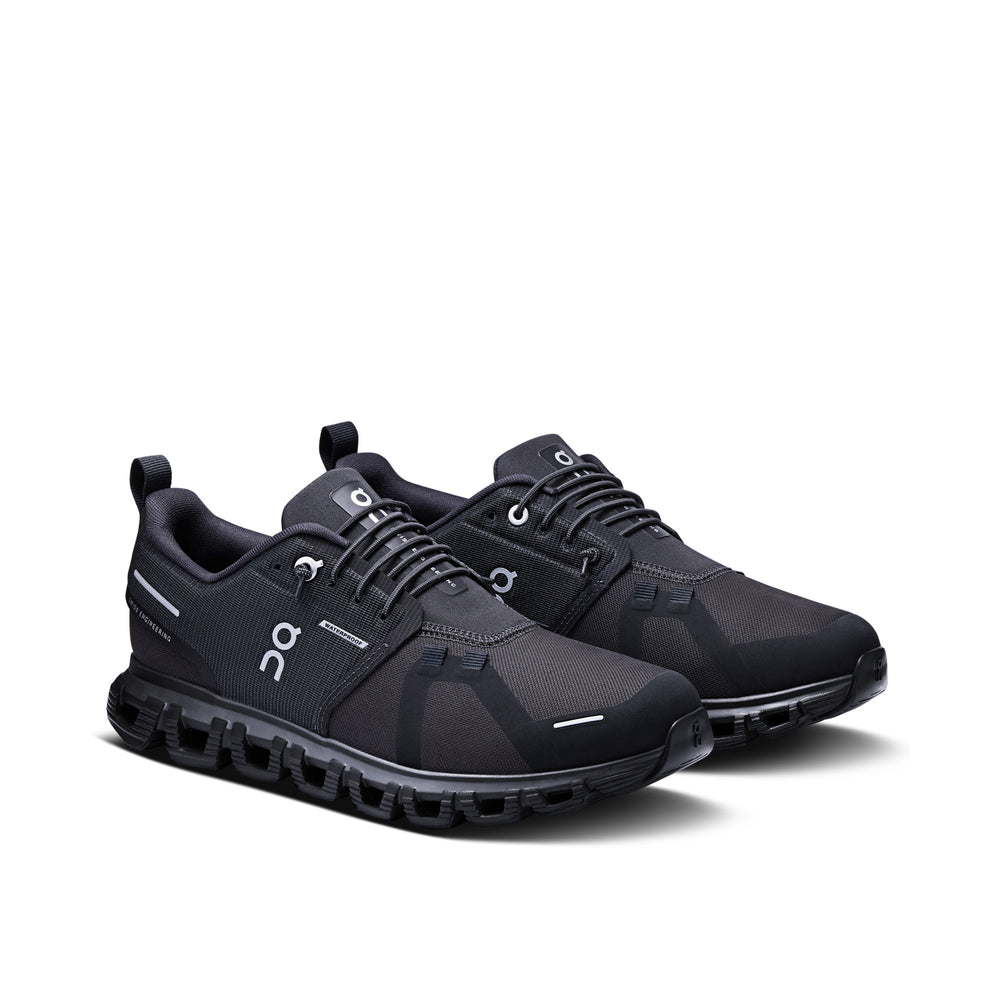 On Cloud 6 Waterproof Black Women's Running Shoes 3WF10051043
