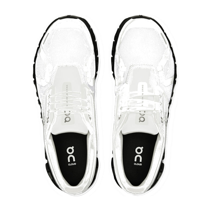 On Cloud 6 White/Black Men's Running Shoes 3MF10070462