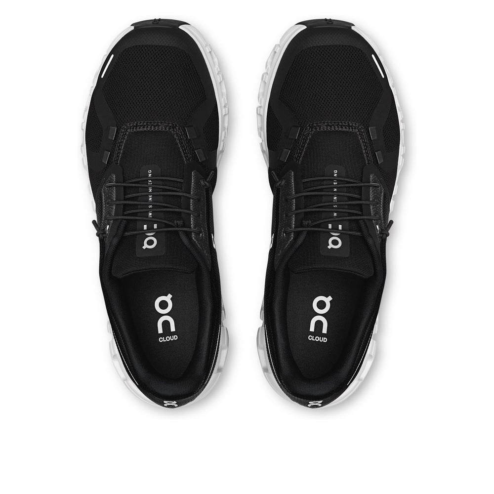 On Cloud 6 Black White Women's Running Shoes 3WF10060299