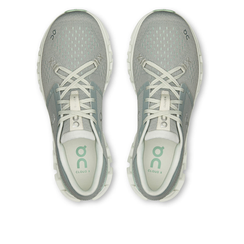 On Cloud X 4 Tin Iceberg Women's Running Shoes 3WE30074422