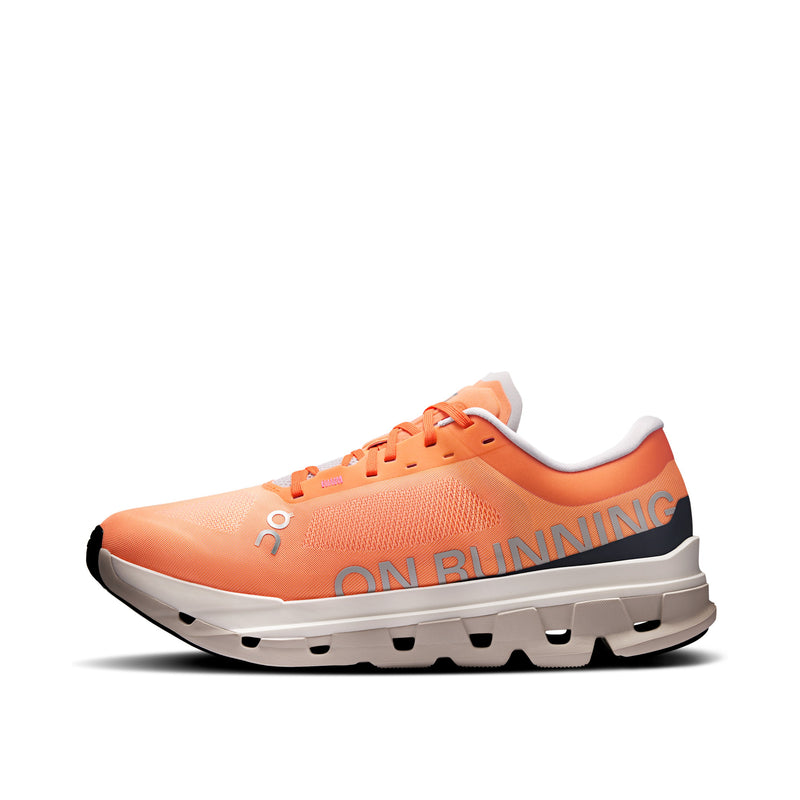 On Cloudflow 5 Tangerine Silver Men's Running Shoes 3MF10113149