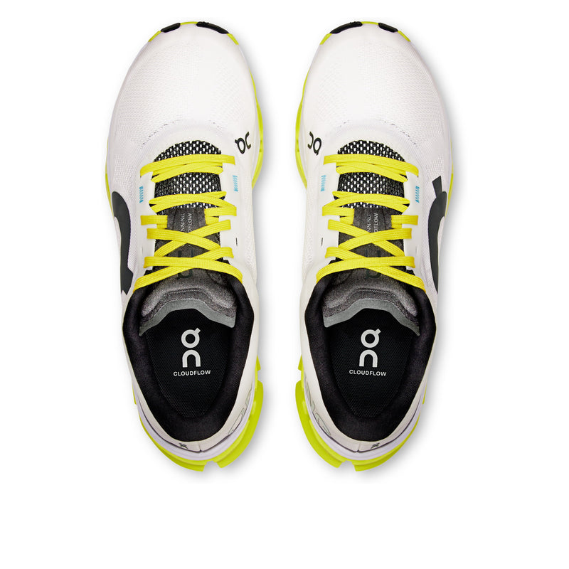 On Cloudflow 5 White Lime Women's Running Shoes 3WF10092929