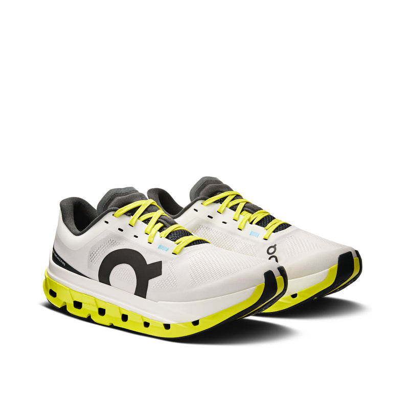 On Cloudflow 5 White Lime Women's Running Shoes 3WF10092929
