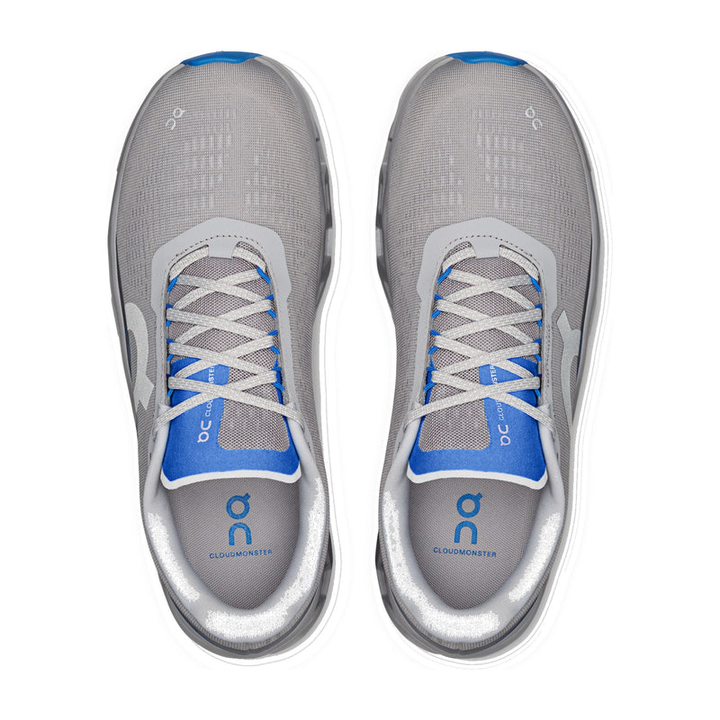 On Cloudmonster 1 Alloy/Jay Men's Running Shoes 3MF30745352