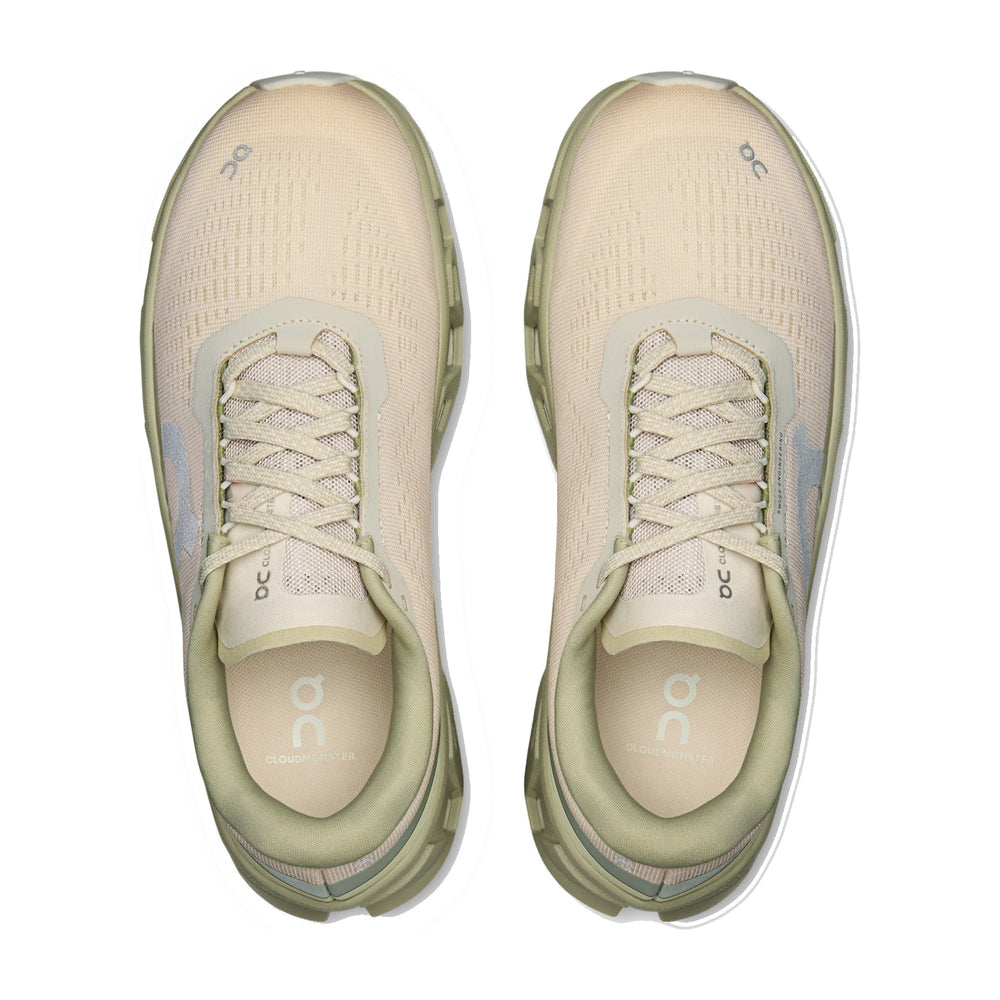 On Cloudmonster 1 Grain/Haze Women's Running Shoes 3WF30485354