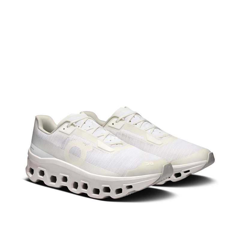 On Cloudmonster Void All White Men's Running Shoes 3MF10671200