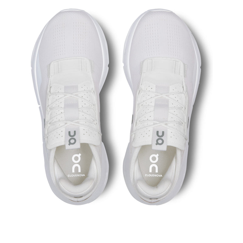 On Cloudnova 2 All White Men's Sneakers 3ME30210108